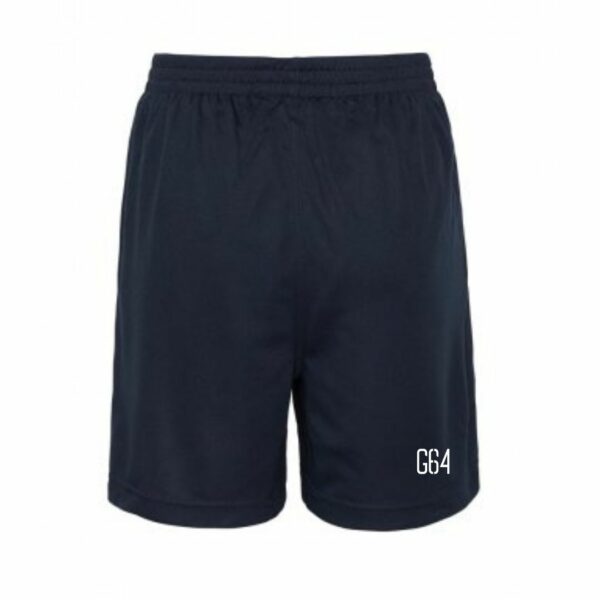 Gym64_Navy Shorts Logo