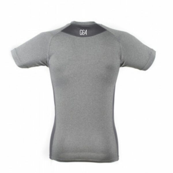 Gym64_Men's Slim Fit T-Shirt Back